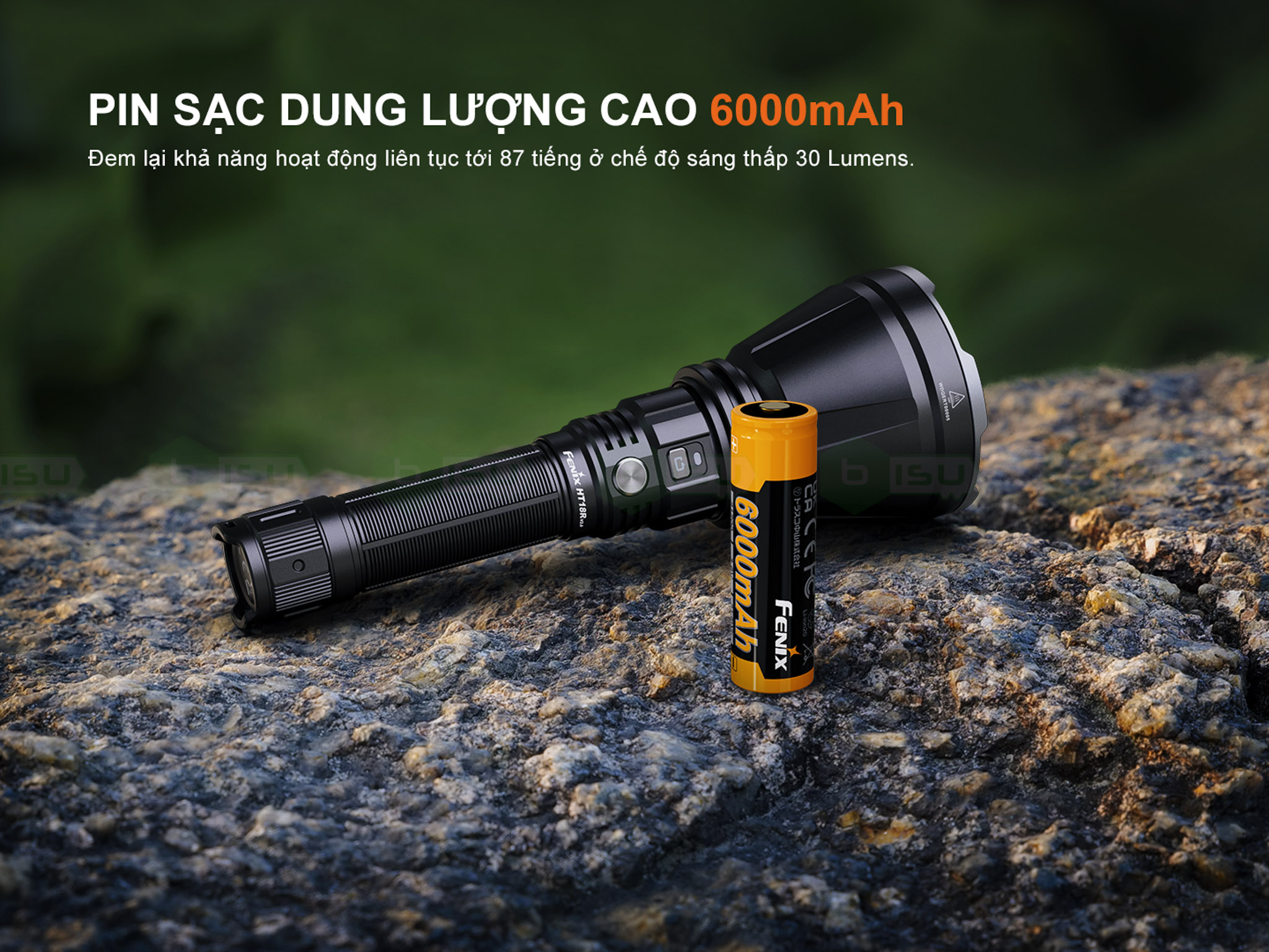 Đèn pin chiếu xa FENIX HT18R V2.0 (3700 Lumens)